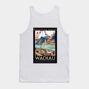 Wachau Austria Vintage Poster 1930 Tank Top